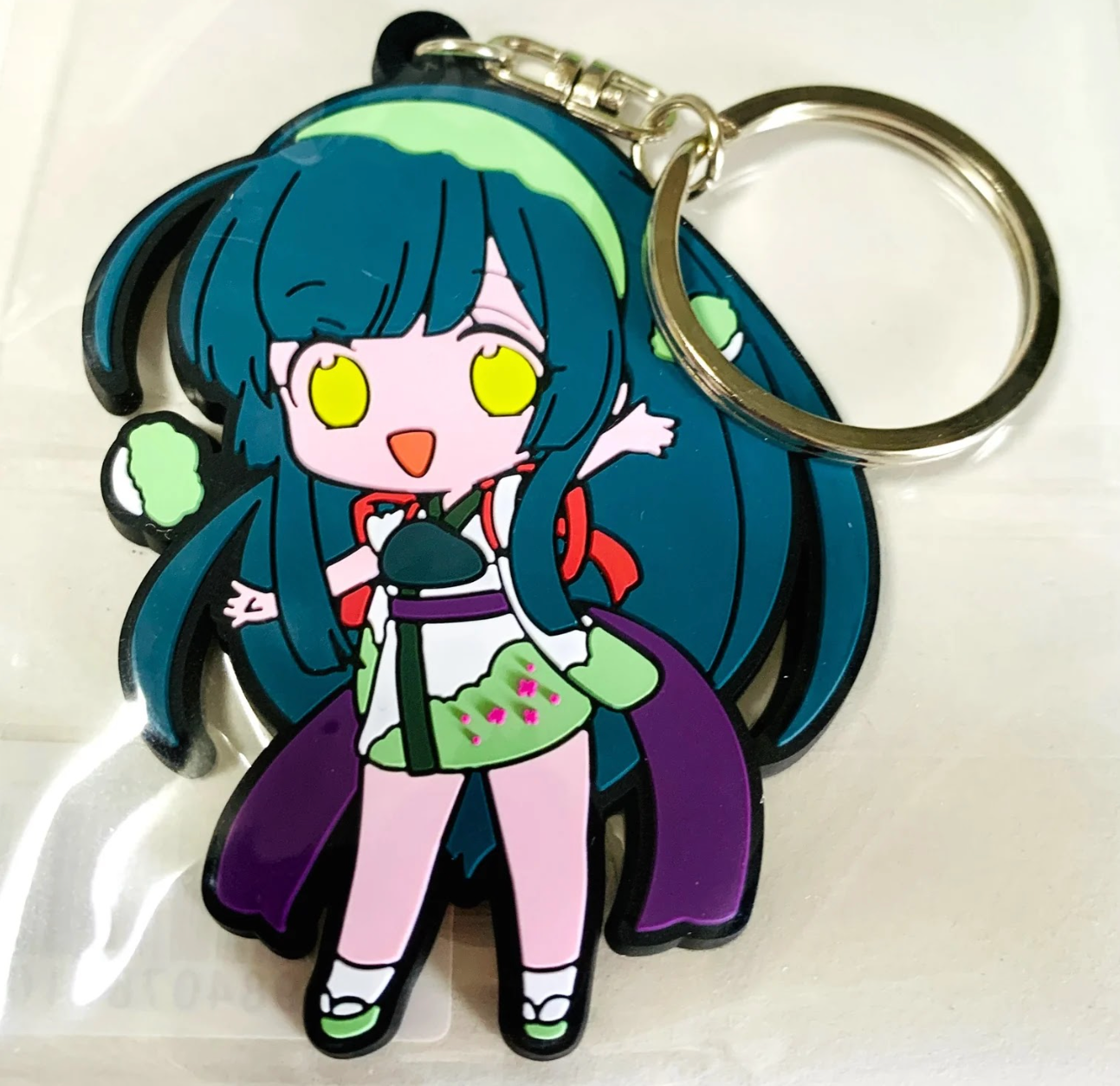 Tohoku Zunko - Rubber Keychain / 東北ずん子 ラバーキーホルダー