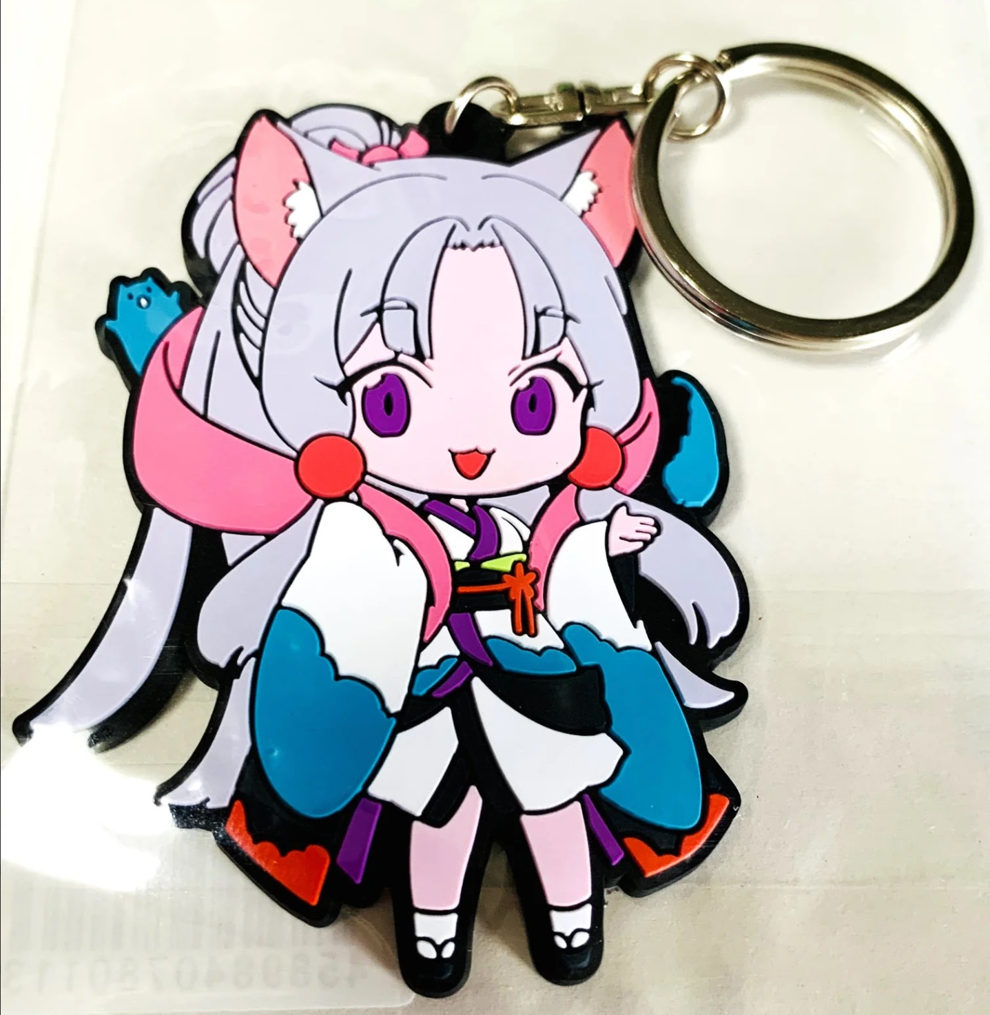 Tohoku Itako - Rubber Keychain / 東北イタコ ラバーキーホルダー