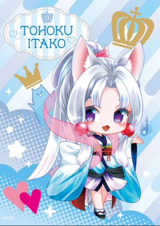 A4 Clear File – Tohoku Itako / 東北イタコ　ハート クリアファイル A4　