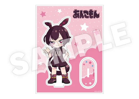 Ankomon  X Gyari newly drawn - Mini Acrylic Stand / あんこもん×GYARI 描き下ろしアクリルスタンド(ミニキャラ)