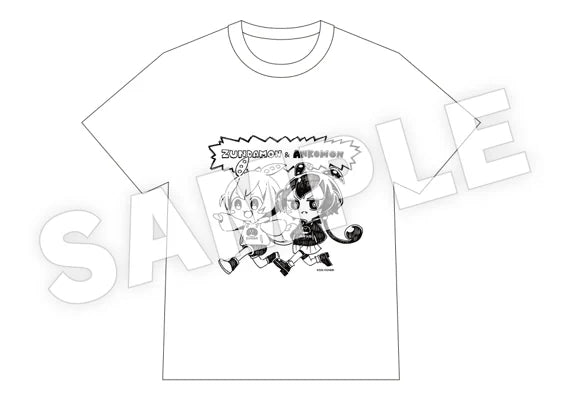Zundamon & Ankomon X Gyari newly drawn - T-shirts Size-L /ずんだもん＆あんこもん×GYARI 描き下ろしTシャツ L Size
