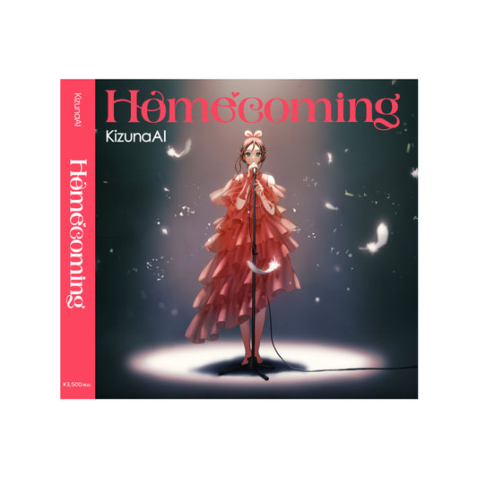 KizunaAI 1st Album "Homecoming" Standard CD