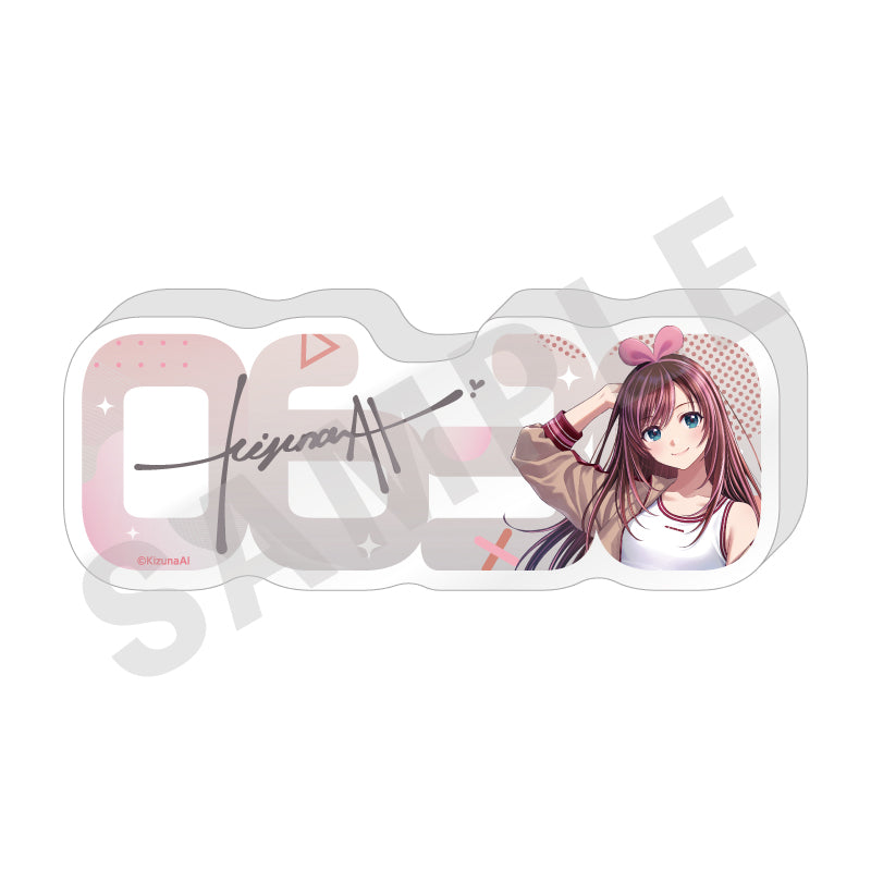 [KizunaAI] Birthday Acrylic Plate (1cm Thick / Limited Edition)