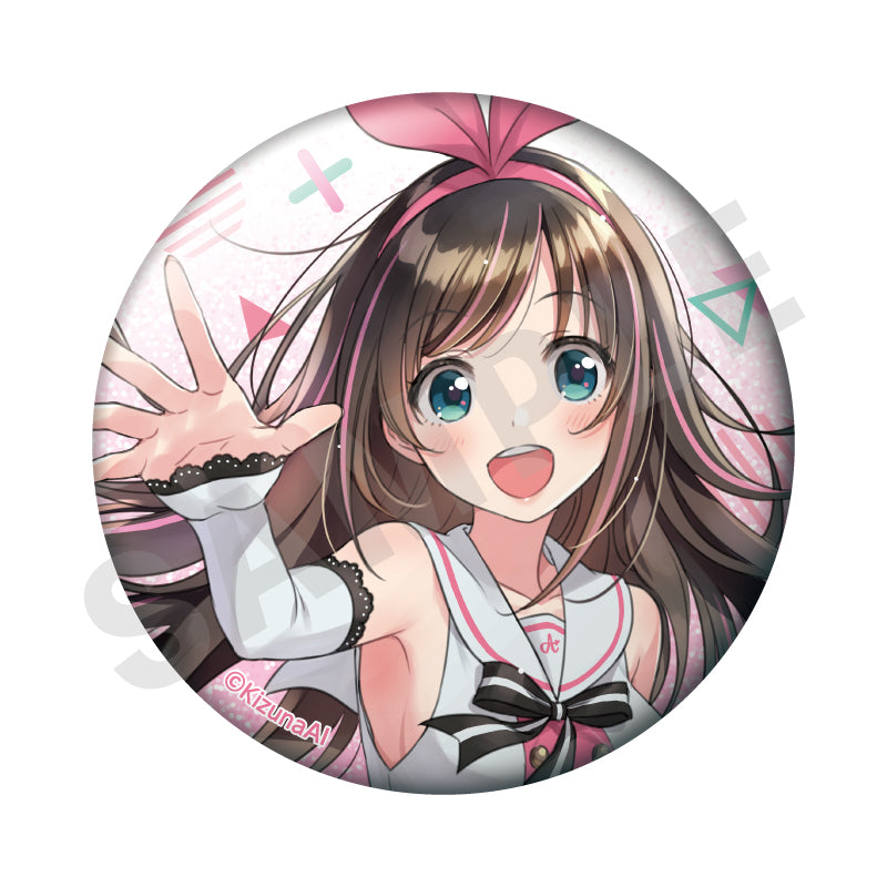 [KizunaAI] Glitter Button Badge (Complete Set)