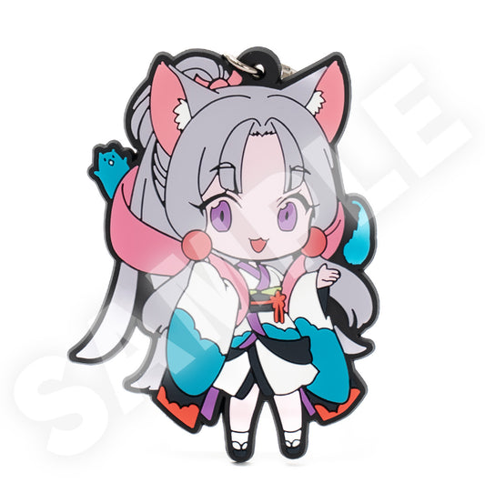 Tohoku Itako - Rubber Keychain / 東北イタコ ラバーキーホルダー