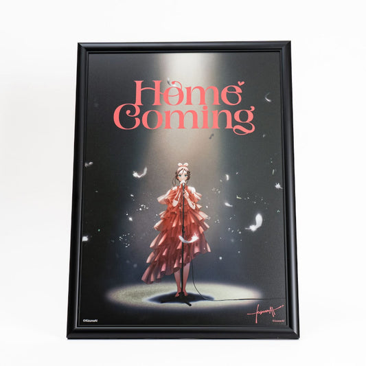 【Made-to-order】KizunaAI Comeback Concert “Homecoming” Premium Metal Art Poster(A3size) – US Exclusive